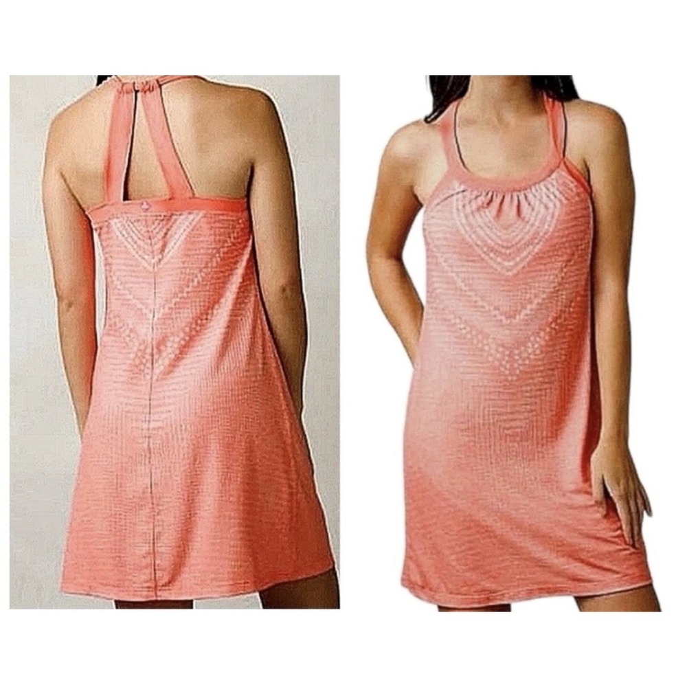 Prana Cantine Women's Dress size Medium‎ Built-In Bra Outdoor Hiking Camping